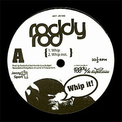 Roddy Rod Whip USED VINYL 12INCH 33 S RPM