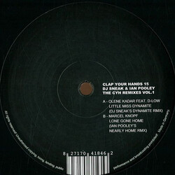 DJ Sneak / Ian Pooley The CYH Remixes Vol.1 USED VINYL 12INCH 45 RPM