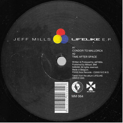 Jeff Mills Lifelike E.P. USED VINYL 12INCH 33 S RPM EP