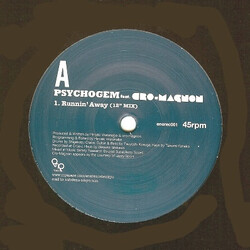 Psychogem / Cro-Magnon Runnin' Away USED VINYL 12INCH 45 RPM 33 S RPM LIMITED EDITION