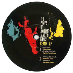 The Pimps Of Joytime Janxta Funk! Remix EP USED VINYL 12INCH 33 S RPM EP