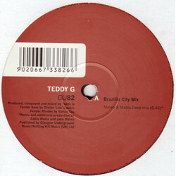 Teddy G Brazilia City Mix USED VINYL 12INCH 33 S RPM