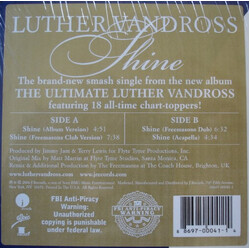 Luther Vandross Shine USED VINYL 12INCH