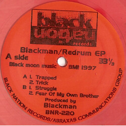 Blackman Redrum EP USED VINYL 12INCH 33 S RPM EP