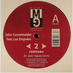 John Consemulder / Lex Empress Rewind To Start (Remixes) USED VINYL 12INCH