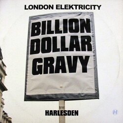 London Elektricity Billion Dollar Gravy / Harlesden USED VINYL 12INCH 45 RPM