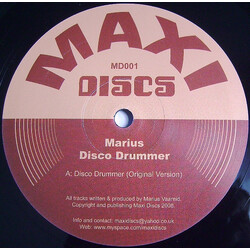 Marius Våreid Disco Drummer USED VINYL 12INCH 45 RPM 33 S RPM