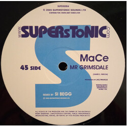 Mace (2) Mr Grimsdale USED VINYL 12INCH 33 S RPM 45 RPM