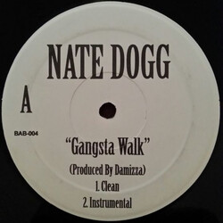 Nate Dogg Gangsta Walk USED VINYL 12INCH