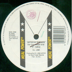 S.L. Line Another Day In Paradise USED VINYL 12INCH 45 RPM