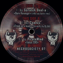 Scratch (7) / Cemtex (2) / Pirate Mind Born Revenger USED VINYL 12INCH 33 S RPM 45 RPM