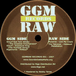 Various GGM RAW Records 001 USED VINYL 12INCH 45 RPM