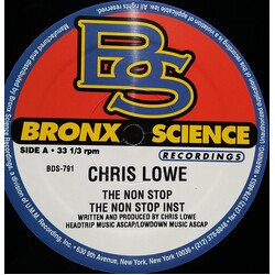 Chris Lowe (2) The Non Stop USED VINYL 12INCH 33 S RPM