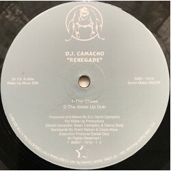 David Camacho Renegade USED VINYL 12INCH 33 S RPM
