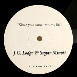JC Lodge / Sugar Minott Since You Came Into My Life USED VINYL 12INCH 45 RPM PROMO