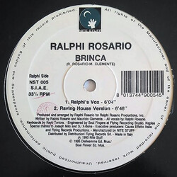 Ralphi Rosario Brinca USED VINYL 12INCH 33 S RPM MISPRINT