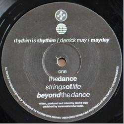 Rhythim Is Rhythim / Derrick May / Mayday Innovator - Soundtrack For The Tenth Planet USED VINYL 12INCH 33 S RPM EP COMPILATION