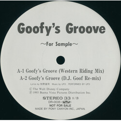 UFD (2) Goofy's Groove USED VINYL 12INCH 33 S RPM SINGLE PROMO