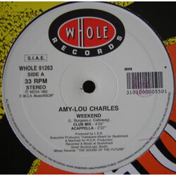 Amy Charles Weekend USED VINYL 12INCH