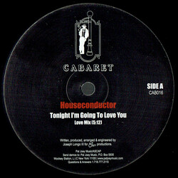 House Conductor Tonight I'm Going To Love You USED VINYL 12INCH