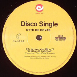 Otto De Rojas / Los Ultras 76 Choca Las Caderas / Al Ritmo Del Bump-Bump (Edits) USED VINYL 12INCH 45 RPM SINGLE