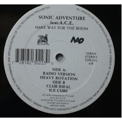 Sonic Adventure / A.C.E. Make Way For The Boom USED VINYL 12INCH 33 S RPM