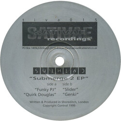 Subhead Submerge 2 EP USED VINYL 12INCH 33 S RPM EP