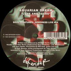 Aquarian Dream Love And Tears USED VINYL 12INCH 33 S RPM SINGLE