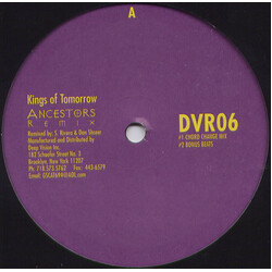 Kings Of Tomorrow Ancestors Remix USED VINYL 12INCH 33 S RPM