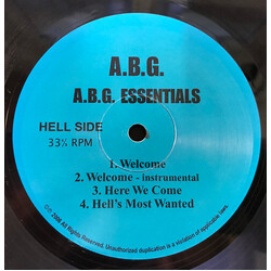 A.B.G. (3) A.B.G. Essentials USED VINYL 12INCH EP