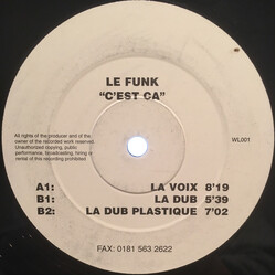 Le Funk C est CA USED VINYL 12INCH 45 RPM