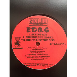 Ed O.G Dedicated / Acting USED VINYL 12INCH PROMO