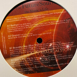 Malik Alston The Future Soul EP USED VINYL 12INCH 33 S RPM EP