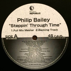 Philip Bailey Steppin' Through Time USED VINYL 12INCH SINGLE SIDED