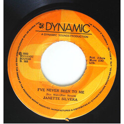 Janet Silvera I've Never Been To Me USED VINYL 7INCH 45 RPM SINGLE MISPRESS MISPRINT