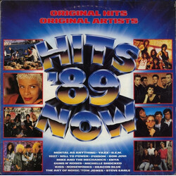 Various Hits Now '89 Vinyl LP USED