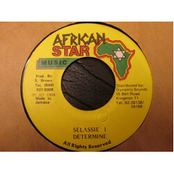 Determine Selassie I USED VINYL 7INCH 45 RPM