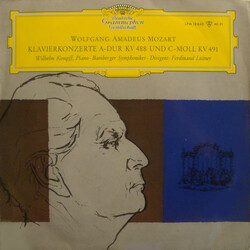 Wolfgang Amadeus Mozart / Wilhelm Kempff / Bamberger Symphoniker / Ferdinand Leitner Klavierkonzerte A-Dur KV 488 Und C-Moll KV 491 Vinyl LP USED