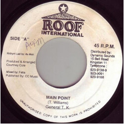General T.K. Main Point USED VINYL 7INCH 45 RPM