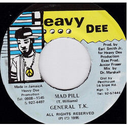 General T.K. Mad Pill USED VINYL 7INCH 45 RPM