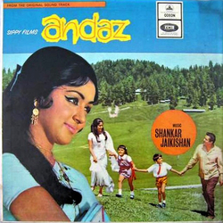 Shankar-Jaikishan Andaz Vinyl LP USED