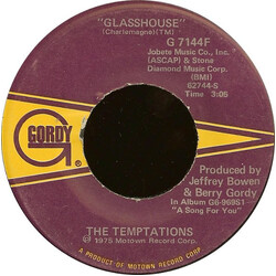 The Temptations Glasshouse USED VINYL 7INCH 45 RPM