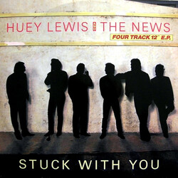 Huey Lewis & The News Stuck With You USED VINYL 12INCH EP