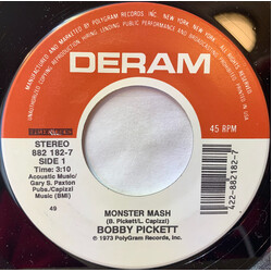 Bobby Pickett Monster Mash / Monster Mash Party USED VINYL 7INCH 45 RPM SINGLE REISSUE STEREO