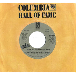 McFadden & Whitehead Ain't No Stoppin' Us Now USED VINYL 7INCH 45 RPM REISSUE