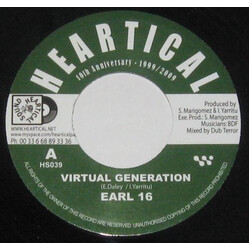 Earl Sixteen / Basque Dub Foundation / Dub Terror Virtual Generation / Virtual Dubbing USED VINYL 7INCH 45 RPM