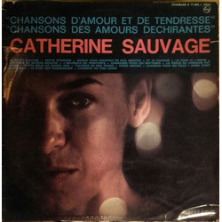Catherine Sauvage Chansons D'amour Et De Tendresse - Chansons Des Amours Déchirantes Vinyl LP USED
