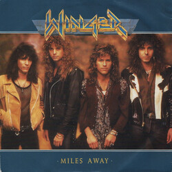 Winger Miles Away USED VINYL 7INCH SINGLE 45 RPM