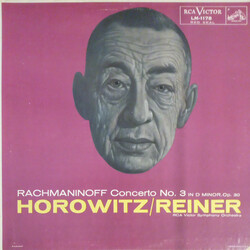 Sergei Vasilyevich Rachmaninoff / Vladimir Horowitz / Fritz Reiner / RCA Victor Symphony Orchestra Concerto No. 3, In D Minor, Op. 30 Vinyl LP USED
