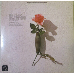 Robert Gerle / Marilyn Neeley Beethoven.  Two Sonatas For Violin And Piano Vinyl LP USED